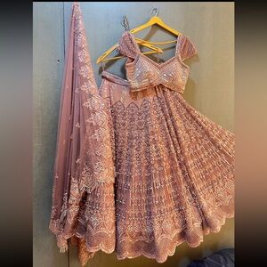 Annu’s Creation - Bridal/Reception Lehenga - No Dupatta
